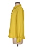 Chico's 100% Polyester Yellow Long Sleeve Blouse Size Med (1) - photo 5