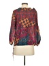 Trinity Teal 3/4 Sleeve Blouse Size S - photo 2