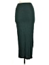 Shein Solid Green Casual Skirt Size M - photo 2