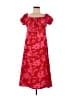 Shein 100% Polyester Red Casual Dress Size 6 - photo 1