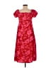 Shein 100% Polyester Red Casual Dress Size 6 - photo 2