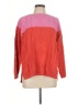 Bella Bliss Color Block Pink Pullover Sweater Size L - photo 1