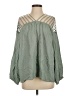 Entro Green Long Sleeve Blouse Size S - photo 1