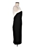 Zara Basic Color Block Black Cocktail Dress Size M - photo 4