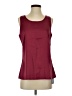 Unbranded Burgundy Sleeveless T-Shirt Size S - photo 1