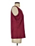 Unbranded Burgundy Sleeveless T-Shirt Size S - photo 4