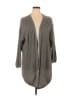 Shein Curve 100% Acrylic Gray Cardigan Size 14 Plus (1) - photo 1