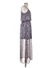 Unbranded 100% Polyester Paisley Blue Casual Dress Size S - photo 4