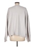 H&M Solid Gray Pullover Sweater Size M - photo 2