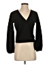 TeXTURE & THREAD Madewell Black Long Sleeve Blouse Size XS - photo 1