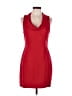 Cynthia Steffe Solid Red Cocktail Dress Size 12 - photo 1