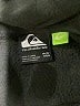 Quiksilver 100% Polyester Black Track Jacket Size 10 - photo 3