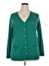 Sejour Green Cardigan Size 2X - photo 1