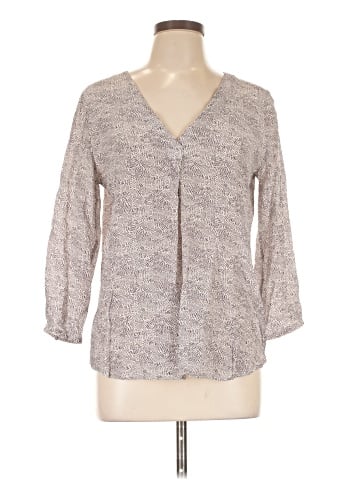Ellie Kai 3/4 Sleeve Silk Top (view 1)