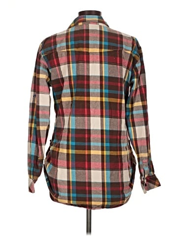 Matchstick Long Sleeve Button-Down Shirt (view 2)