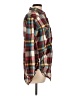 Matchstick 100% Cotton Plaid Brown Long Sleeve Button-Down Shirt Size L - photo 4