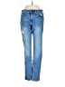 Hollister Hearts Blue Jeans Size 26 waist - photo 1