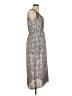 A Common Thread Animal Print Gray Casual Dress Size S - photo 4