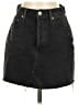 AGOLDE 100% Cotton Black Denim Skirt Size 25 waist - photo 1