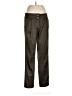 Apostrophe 100% Polyester Brown Green Casual Pants Size 10 - photo 1