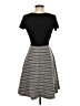 Gilli Houndstooth Gray Cocktail Dress Size S - photo 2