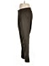 Apostrophe 100% Polyester Brown Green Casual Pants Size 10 - photo 5