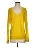 Theory Yellow Long Sleeve Top Size S - photo 1