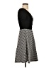 Gilli Houndstooth Gray Cocktail Dress Size S - photo 4