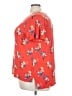 Halogen Floral Red Short Sleeve T-Shirt Size 3X - photo 5