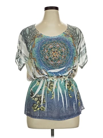 Charming Charlie Short Sleeve Blouse (view 1)