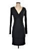 Final Touch Solid Black Cocktail Dress Size S - photo 1