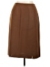 Kasper A.S.L. 100% Polyester Solid Brown Formal Skirt Size 10 - photo 1