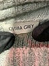 Olivia Grey Metallic Silver Turtleneck Sweater Size S - photo 7