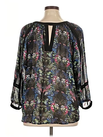 Nicole by Nicole Miller 3/4 Sleeve Blouse (view 2)