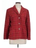 Eddie Bauer Plaid Red Wool Blazer Size L - photo 1