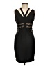 Bisou Bisou 100% Polyester Black Cocktail Dress Size 10 - photo 1