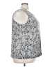 IMAN Silver Sleeveless Blouse Size 3X - photo 4