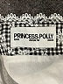 Princess Polly 100% Polyester Houndstooth Silver Casual Skirt Size 6 - photo 4