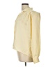 Liz Claiborne 100% Polyester Color Block Yellow Long Sleeve Blouse Size 12 - photo 5