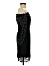 JS Collections 100% Polyester Black Cocktail Dress Size 2 - photo 4
