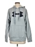 Under Armour 100% Polyester Gray Pullover Hoodie Size S - photo 1