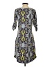 Soybu Print Gray Purple Casual Dress Size S - photo 2