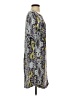 Soybu Print Gray Purple Casual Dress Size S - photo 4