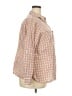 Talbots Plaid Orange Pink Long Sleeve Button-Down Shirt Size 18W - photo 4