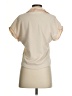 Sundays Ivory Short Sleeve Blouse Size XS (0) - photo 2