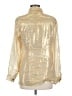Doncaster Collection Metallic Gold Blouse Size 8 - photo 2