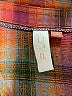 Pilcro Plaid Brown Long Sleeve Button-Down Shirt Size XS - photo 7
