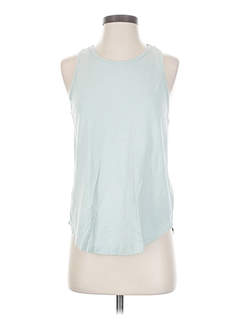 Pre-owned Cariloha Bamboo Sleeveless T-shirt In Blue