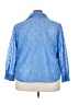 Westbound Blue 3/4 Sleeve Blouse Size 3X - photo 2