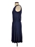 Yessica Solid Blue Casual Dress Size XS - photo 5